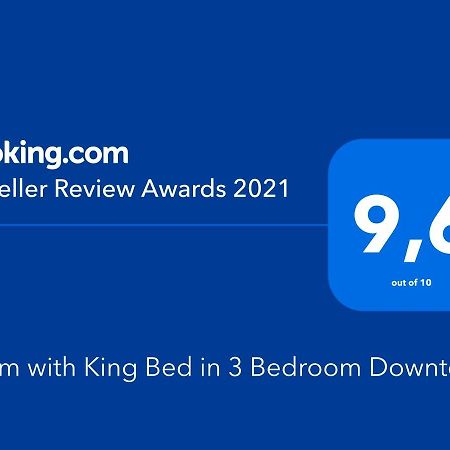Room With King Bed In Shared 3 Bedroom Downtown Montréal Exterior foto